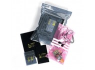 Grip Seal Bags - Antistatic Pink - Metallic Shielding  